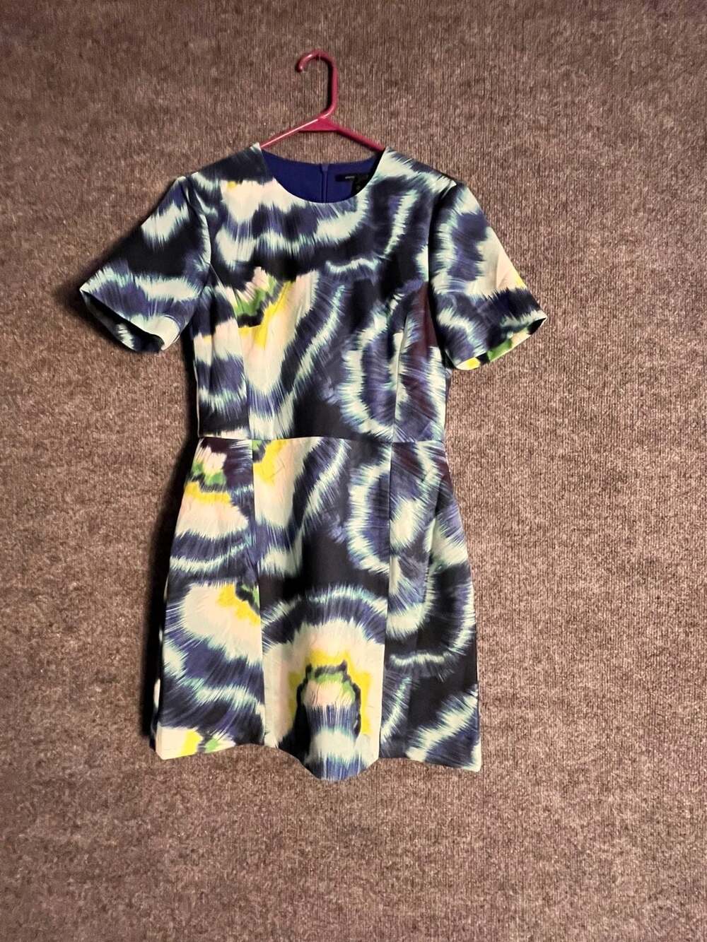French Connection Annisa Whisper Print Mini Dress 003-161